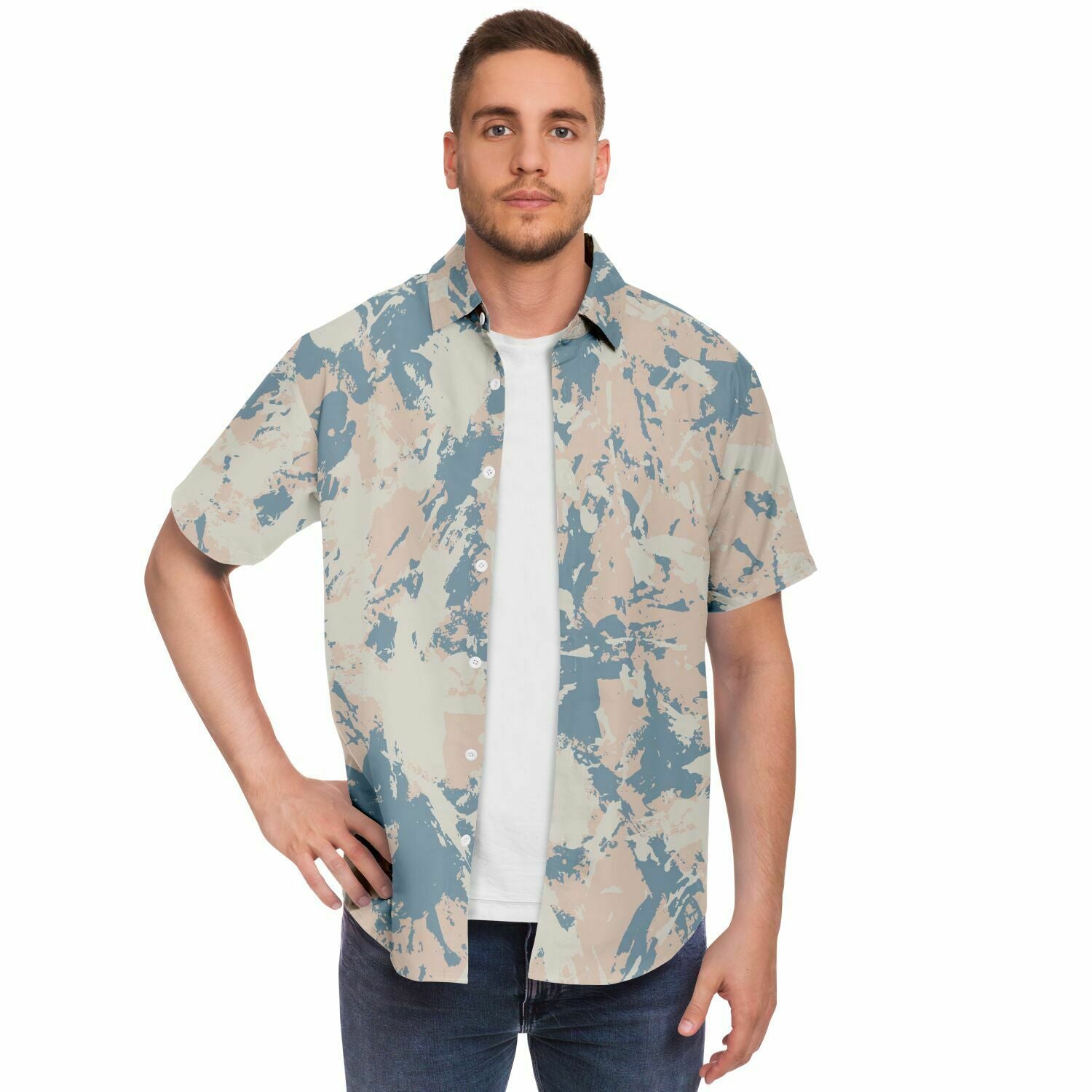 vêtement homme chemise manches courtes