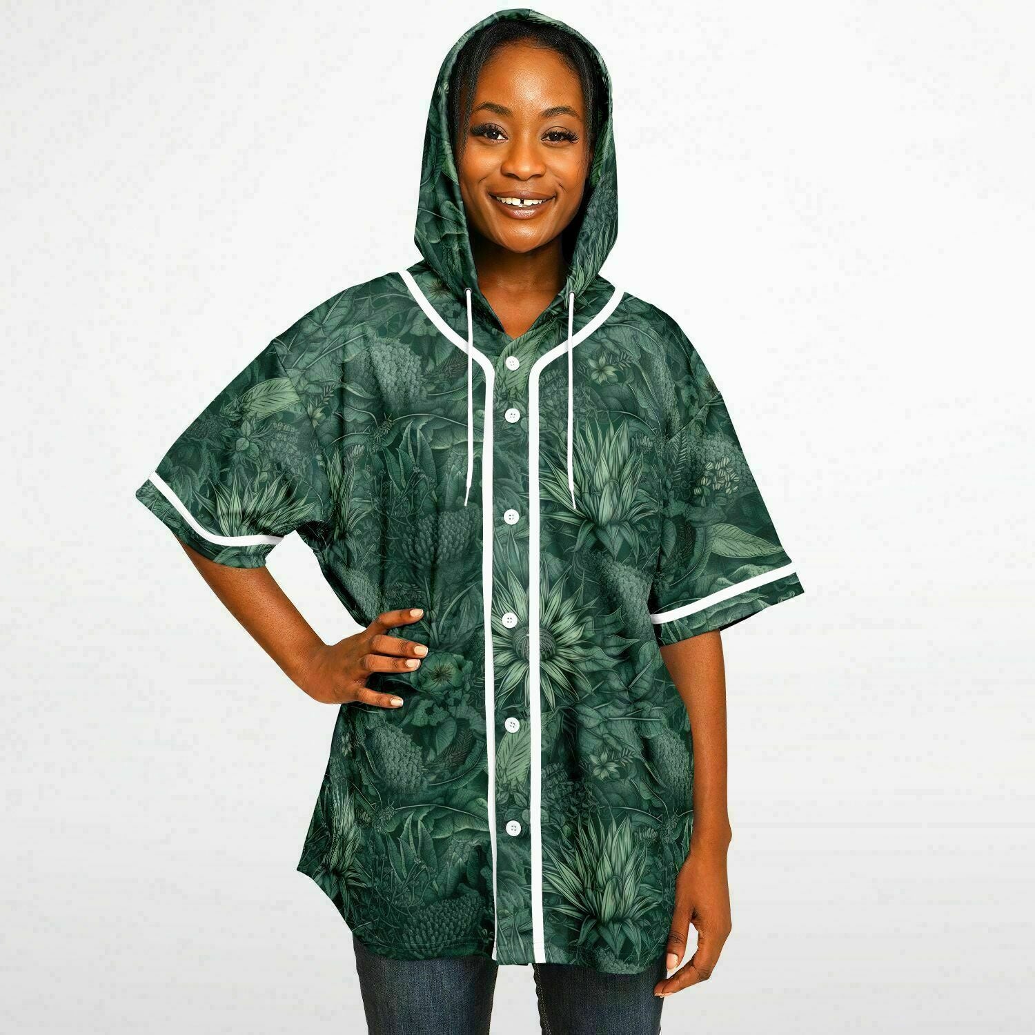 Hoodie baseball à capuche