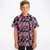Chemise garçon originale hawaïenne  manches courtes