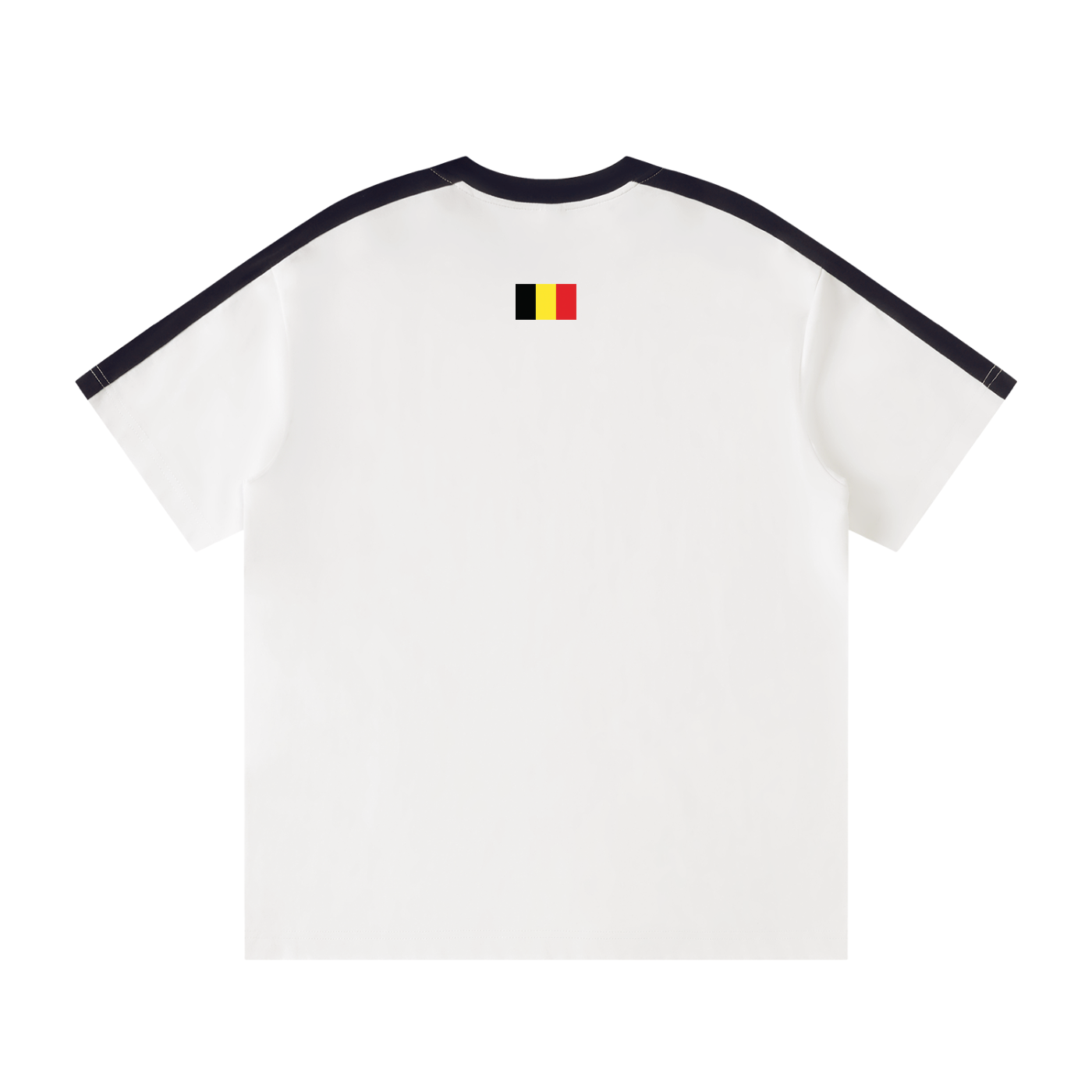 Unisex Colorblock Striped T-Shirt