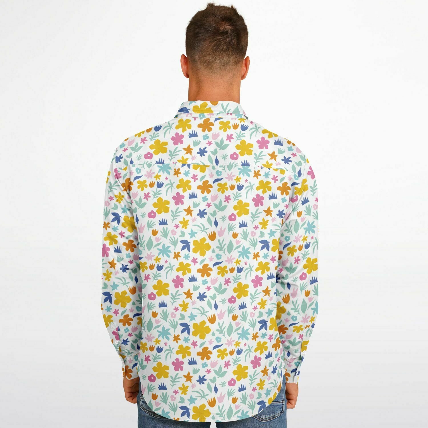 chemise élégante homme manches longues