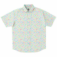 chemise casual homme à fleurs