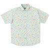 chemise casual homme à fleurs