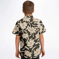 chemise tendance garçon avec motifs floraux