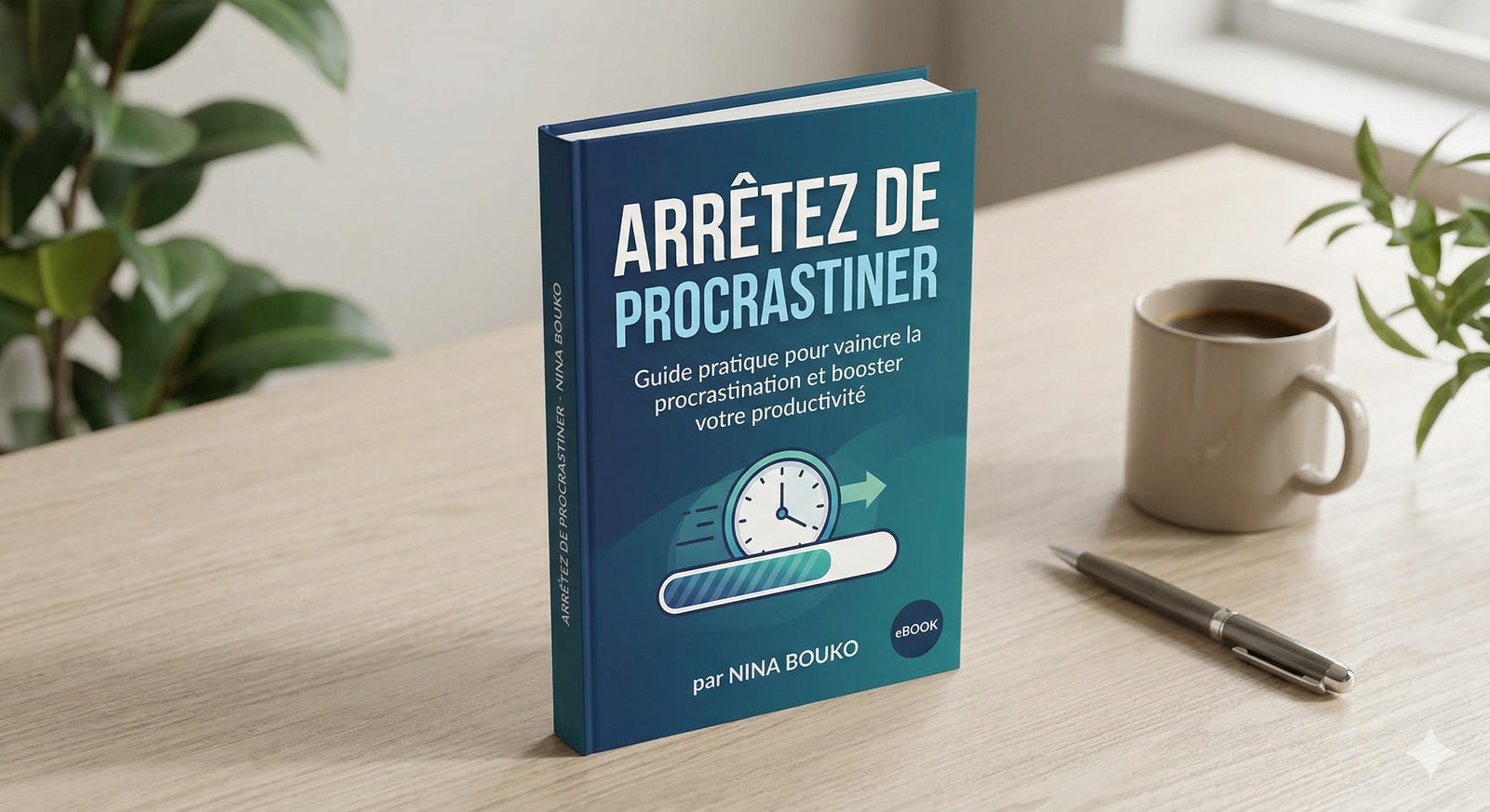 Ebook Arrêter de procrastiner – Méthodes simples pour passer à l’action et retrouver la motivation