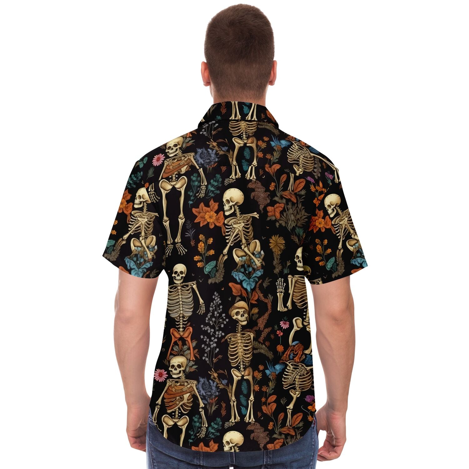 vêtement homme design skeleton