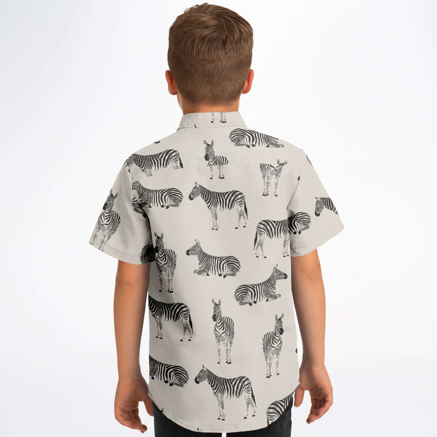 mode enfant zèbre manches courtes