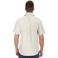chemise pour homme en tissu léger à fleurs