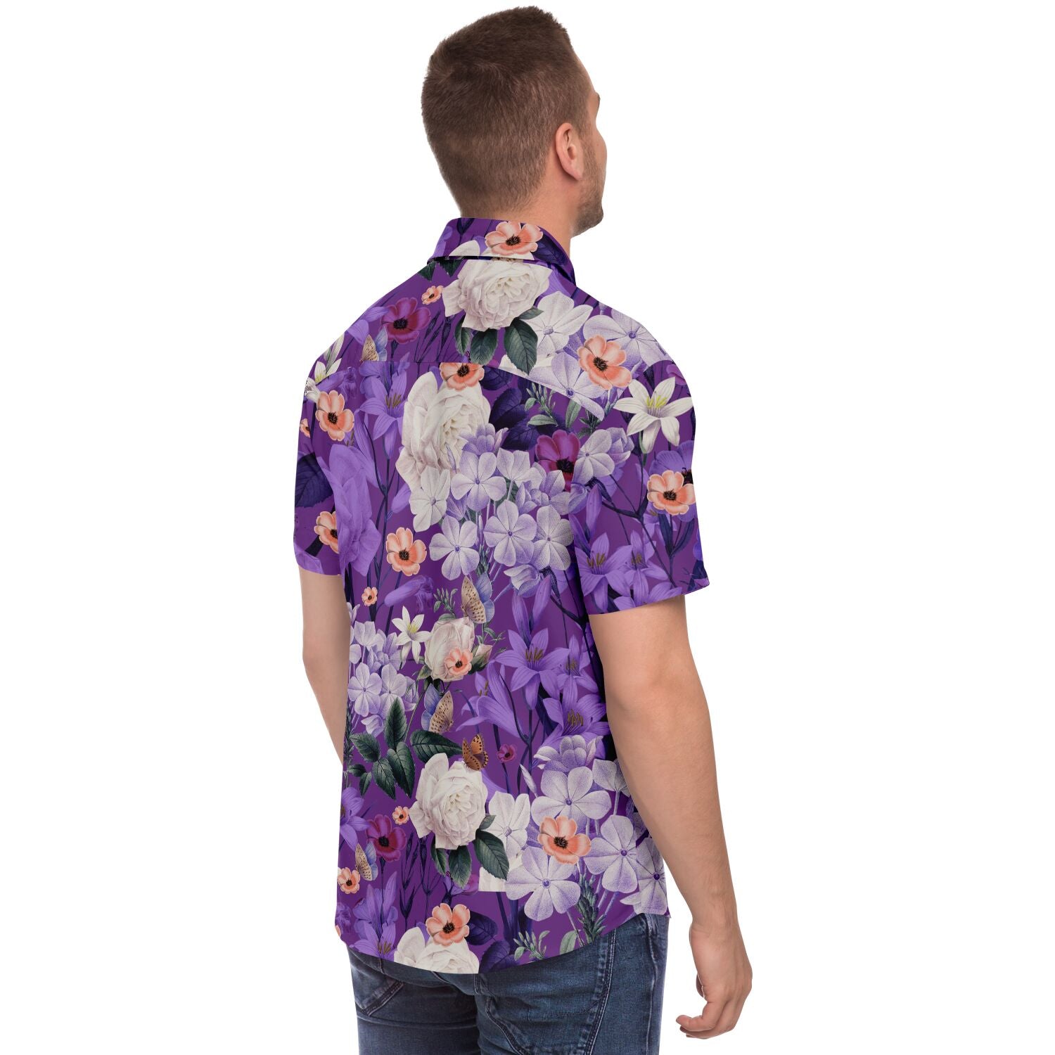 chemise homme mode estivale à fleurs