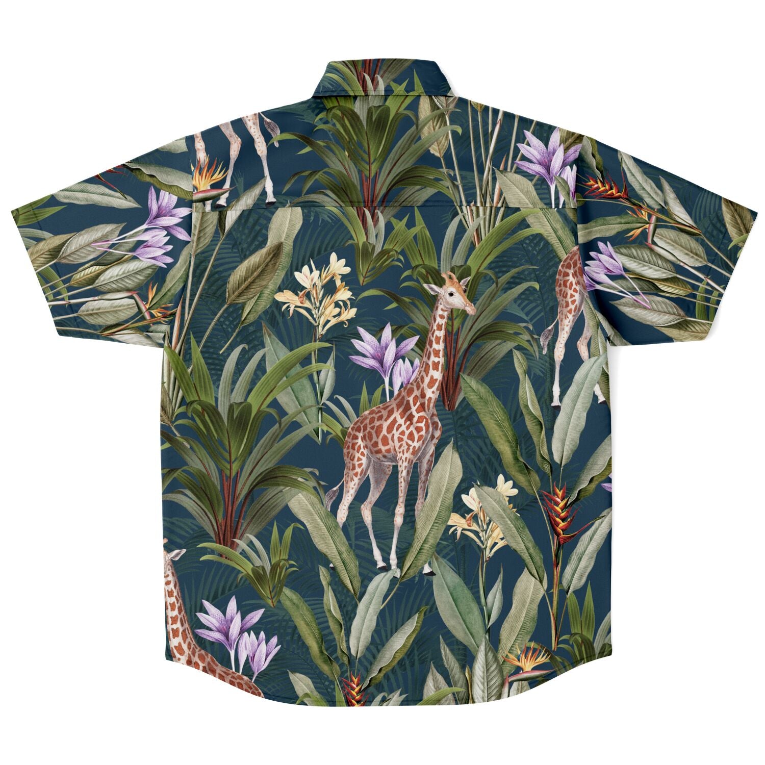 chemise homme estivale à motifs floraux