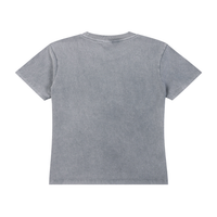 Packshot dos du t-shirt délavé original gris délavé