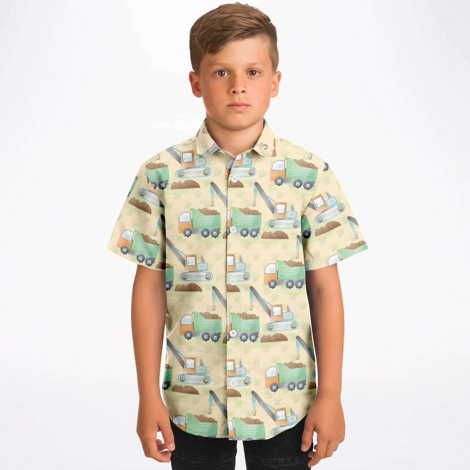 mode garçon chemise camion