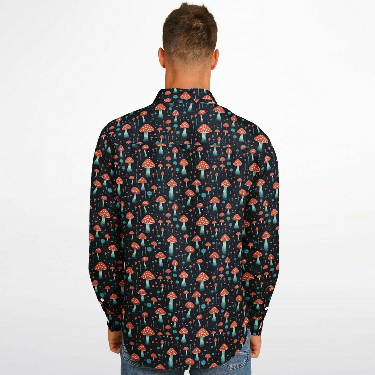 vêtements homme design champignons