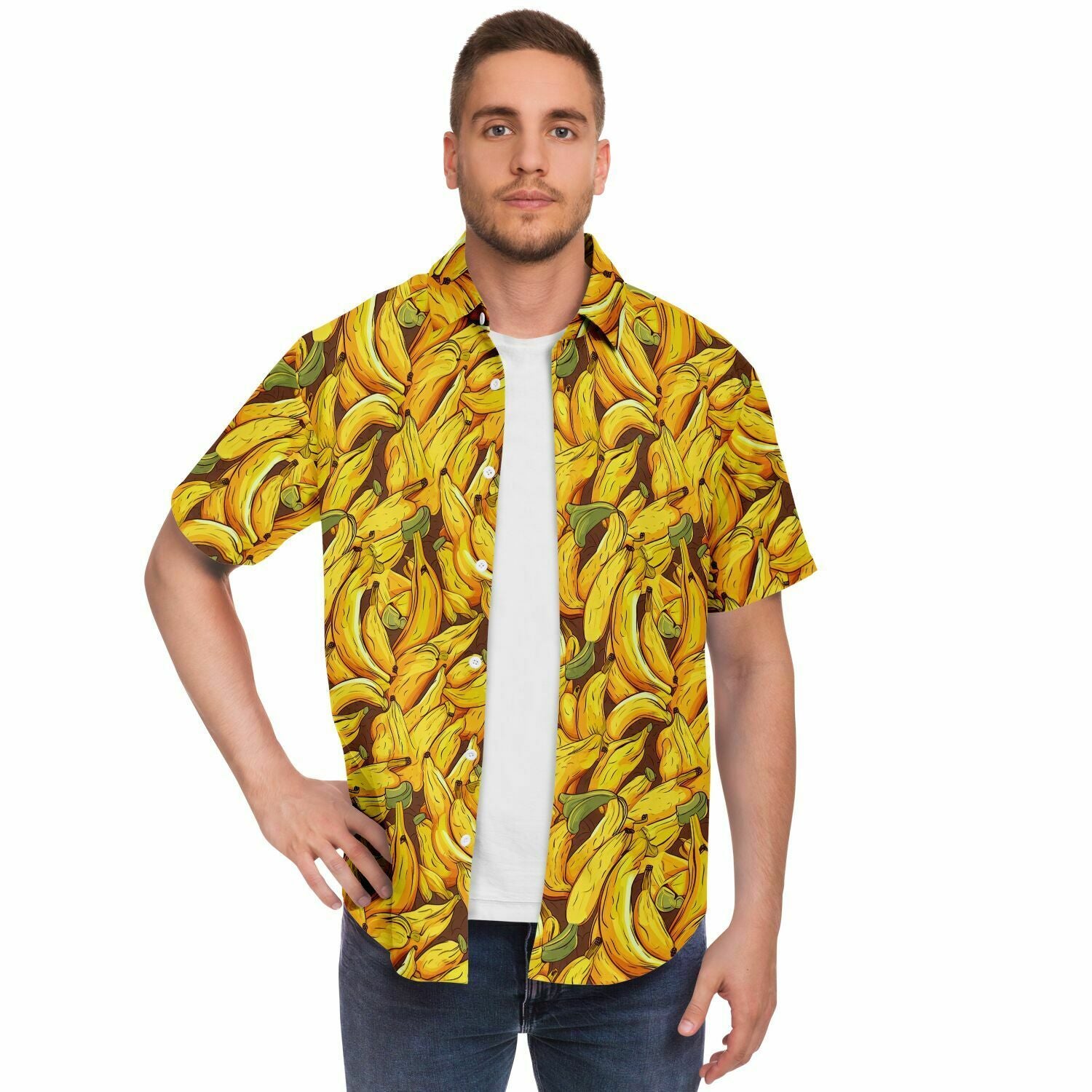 chemise décontractée homme banana