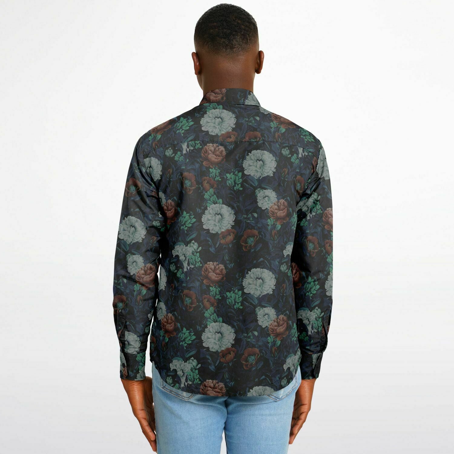 chemise vintage à fleurs pour homme