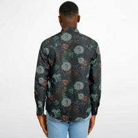 chemise vintage à fleurs pour homme
