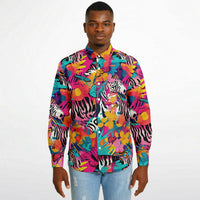 chemise homme style zèbre