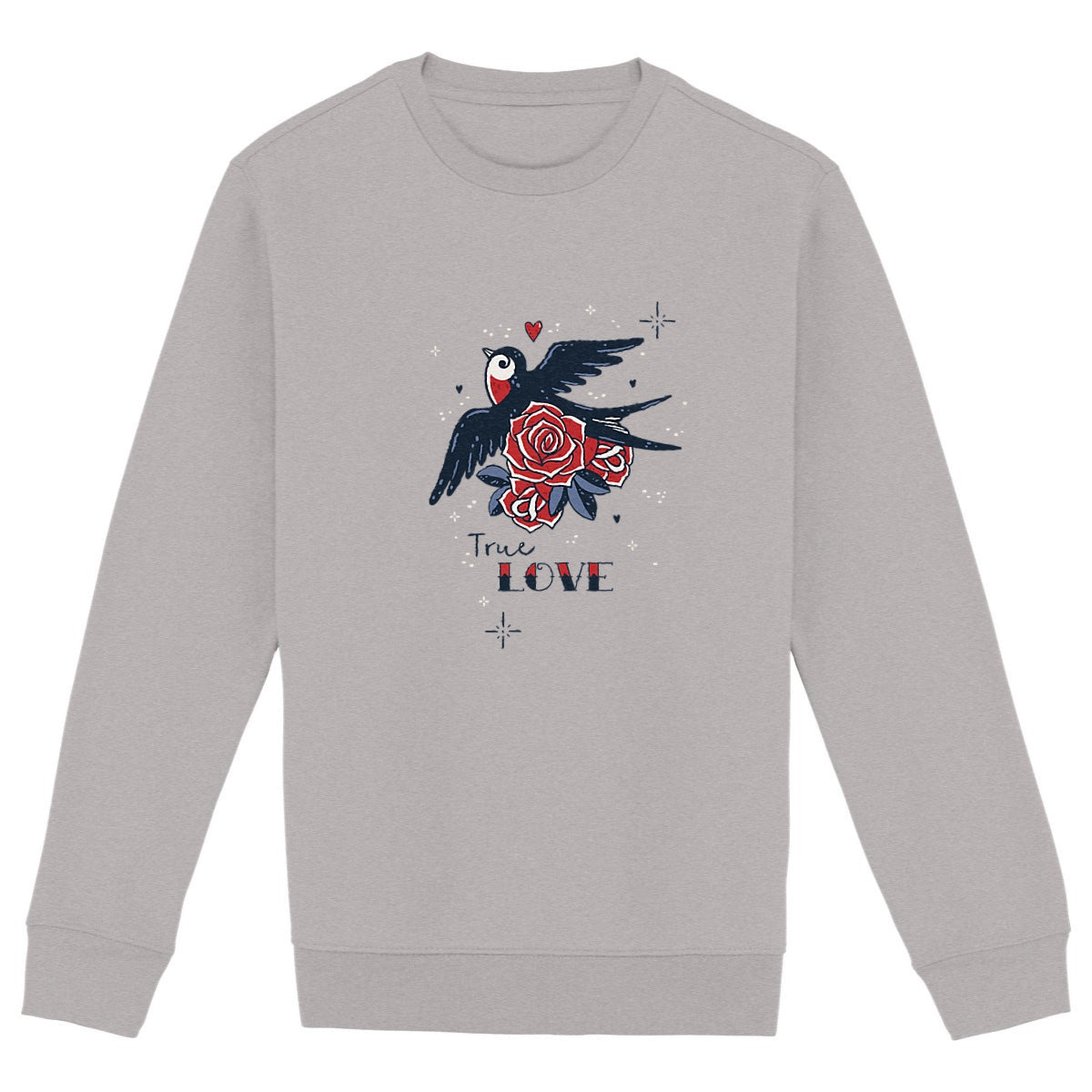 Pull - TRUE LOVE - face_gris