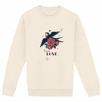 Pull - TRUE LOVE - face_ivoire