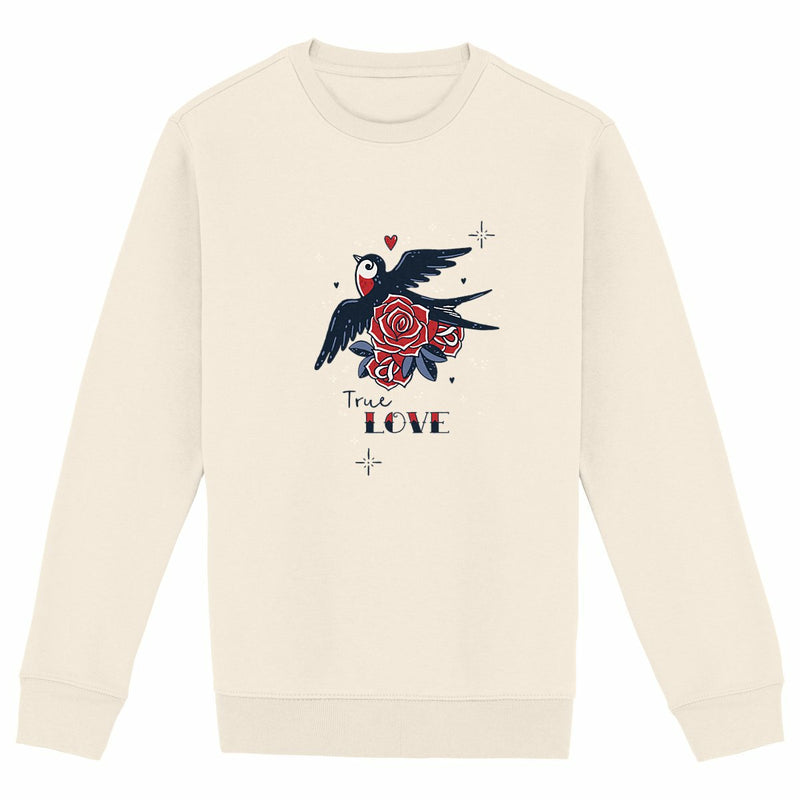 Pull - TRUE LOVE - face_ivoire