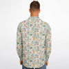 chemise homme design fleurs abstraites