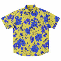 chemise estivale homme à motifs floraux