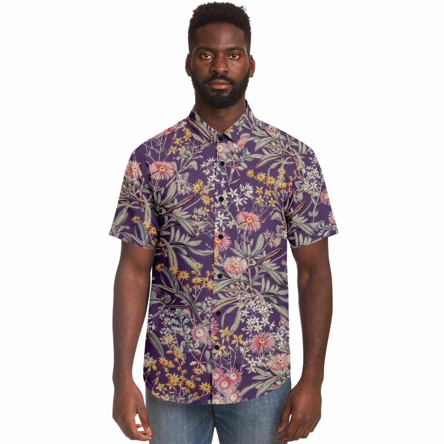 chemise estivale homme fleurs