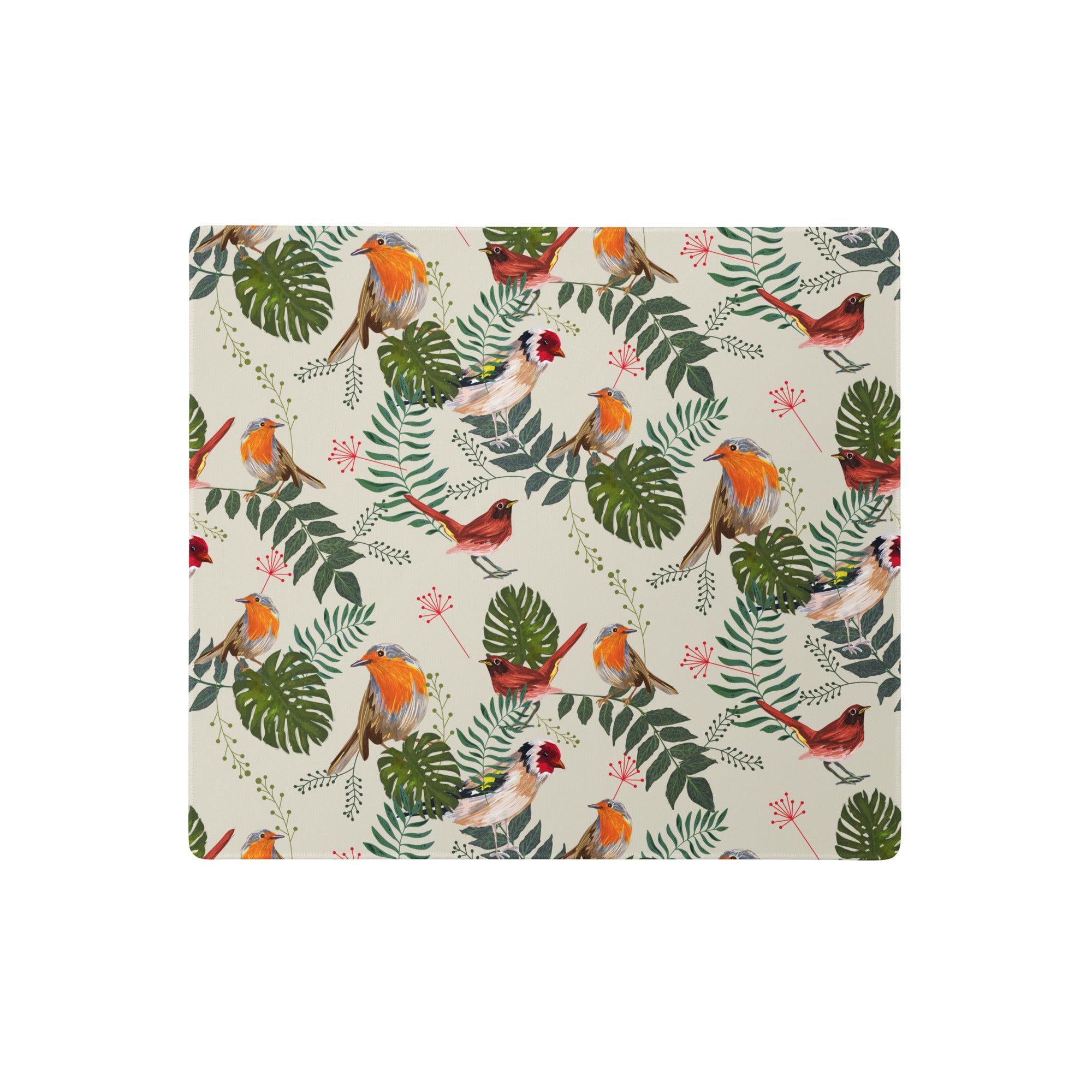 Tapis de souris gaming XXL - style botanique et naturaliste