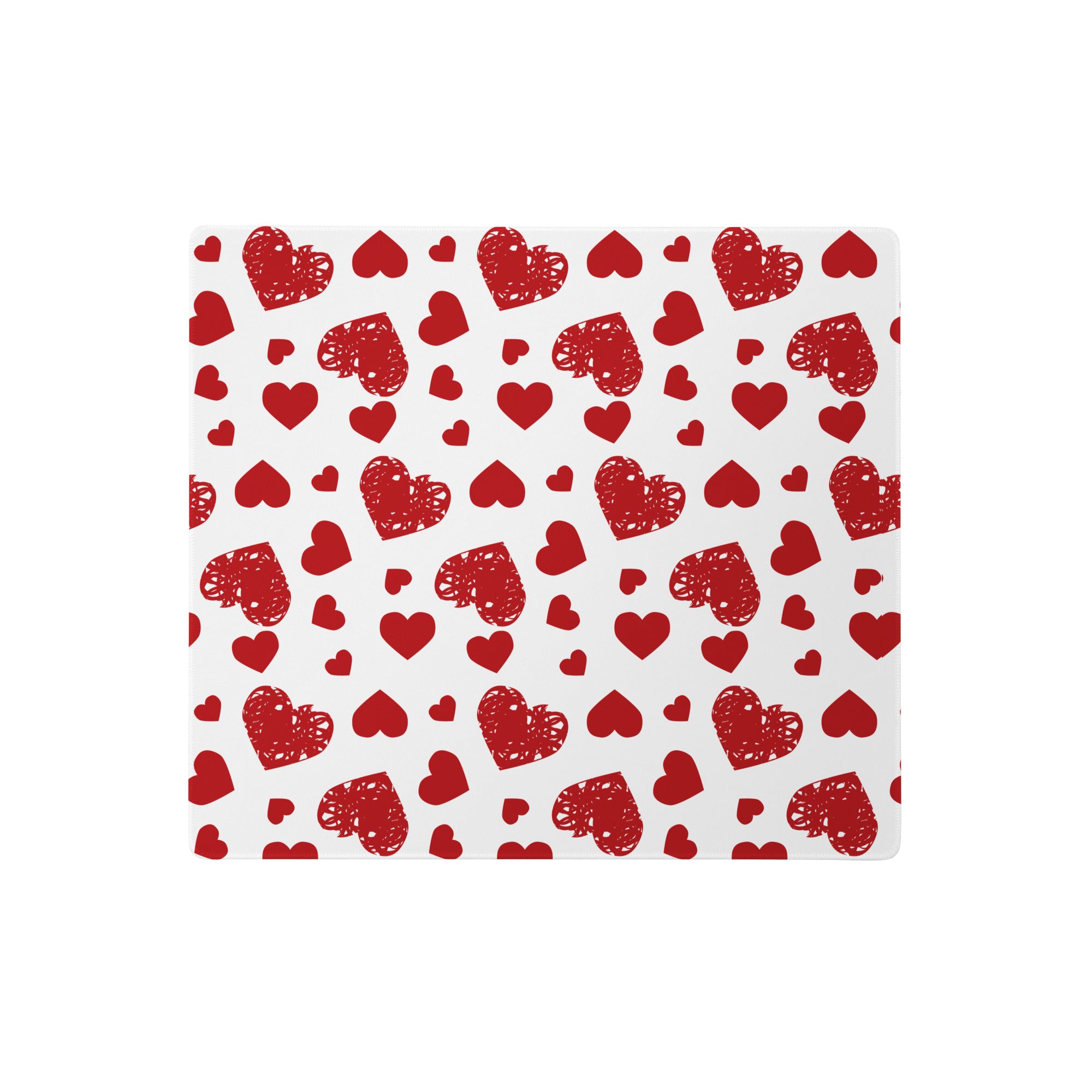 Tapis de souris gaming XXL - Coeurs in love