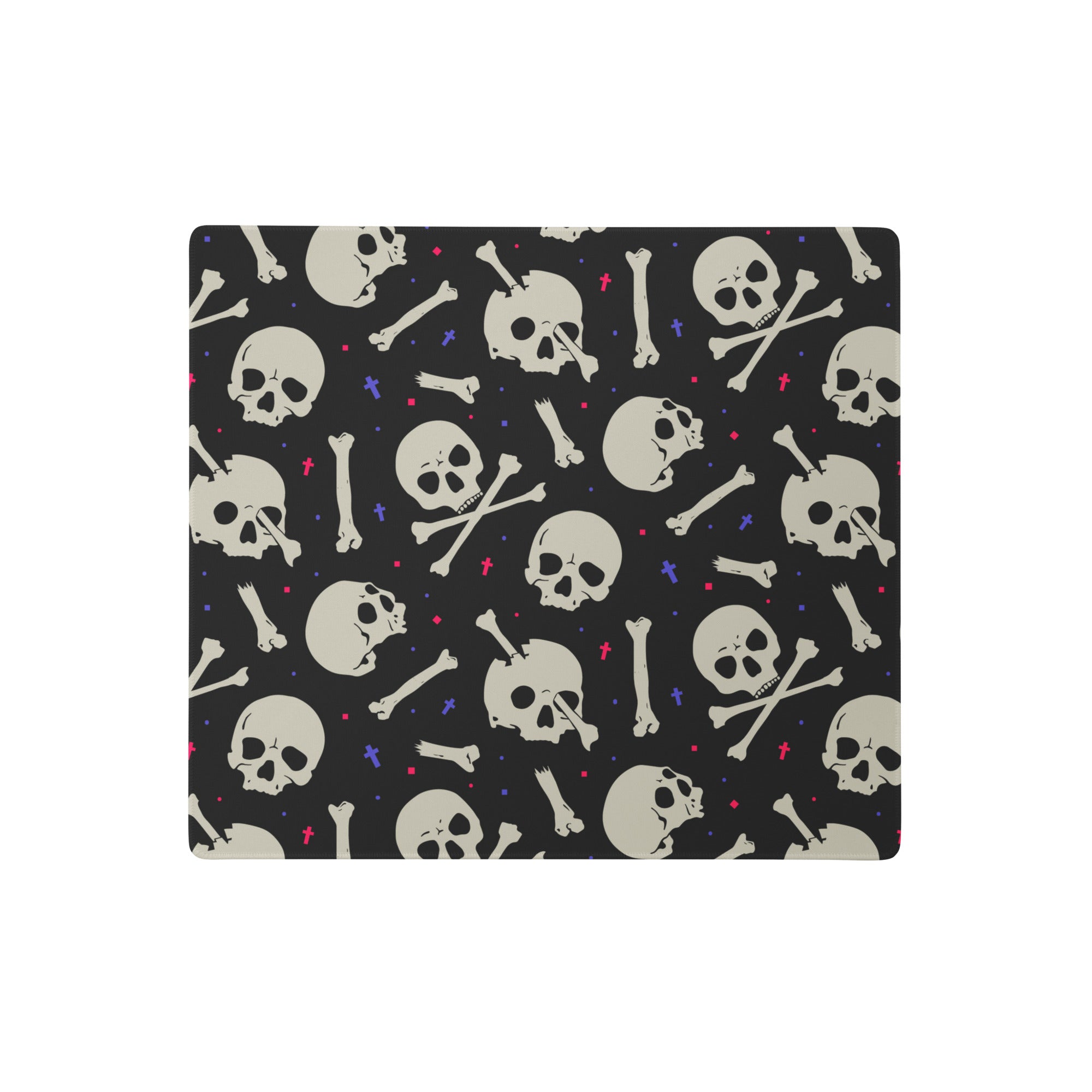 Tapis de souris gaming XXL - Têtes de morts