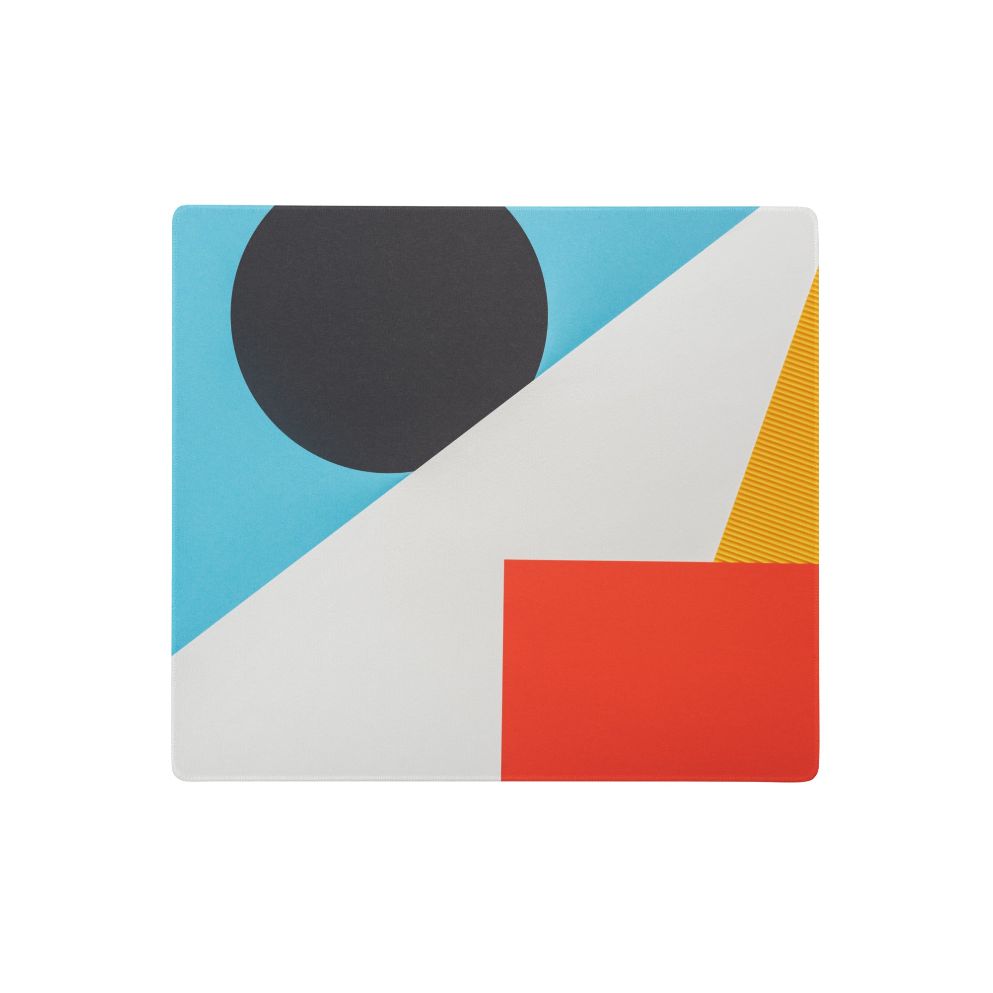 Tapis de souris gaming XXL - Bleu blanc rouge jaune