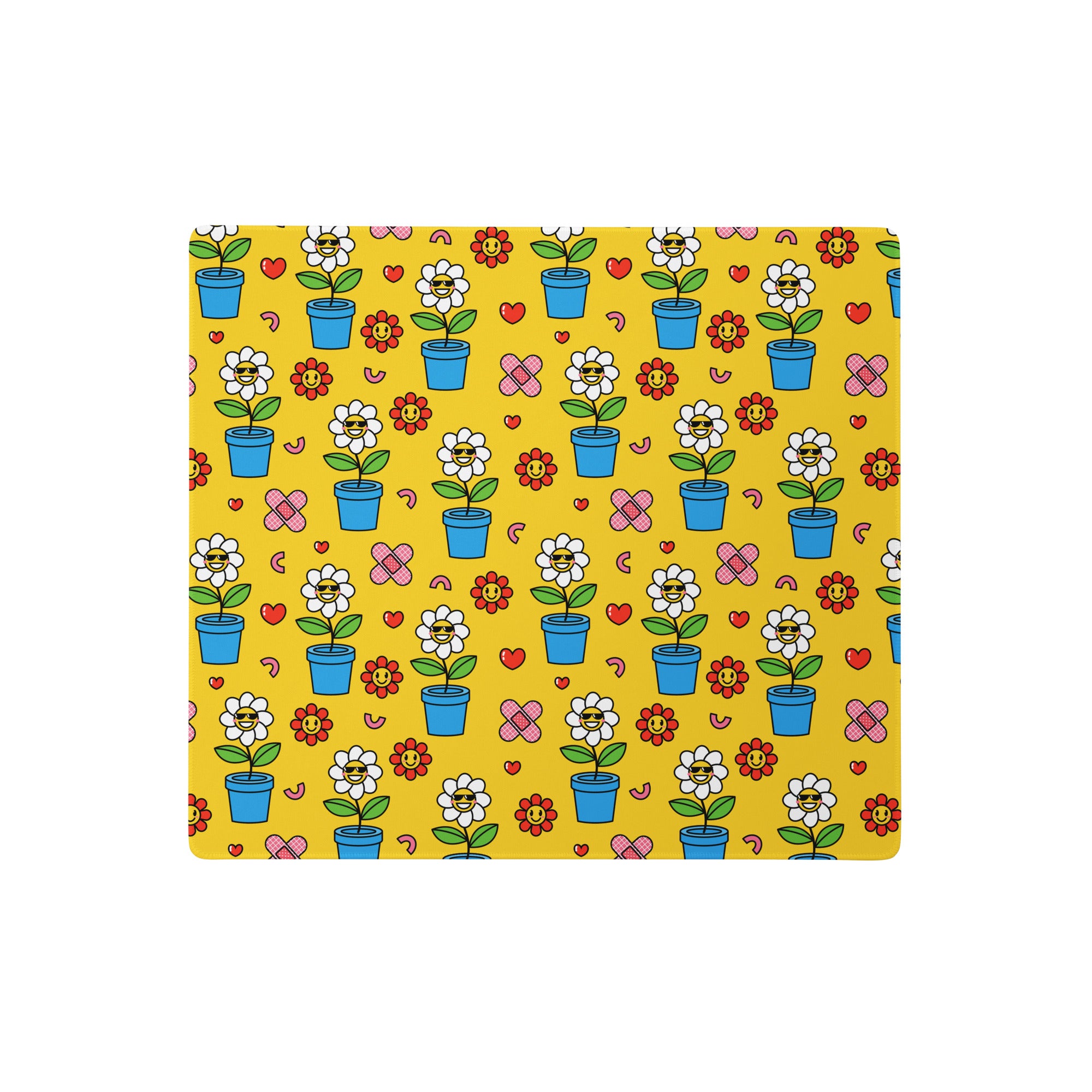 Tapis de souris gaming XXL - Happy flowers