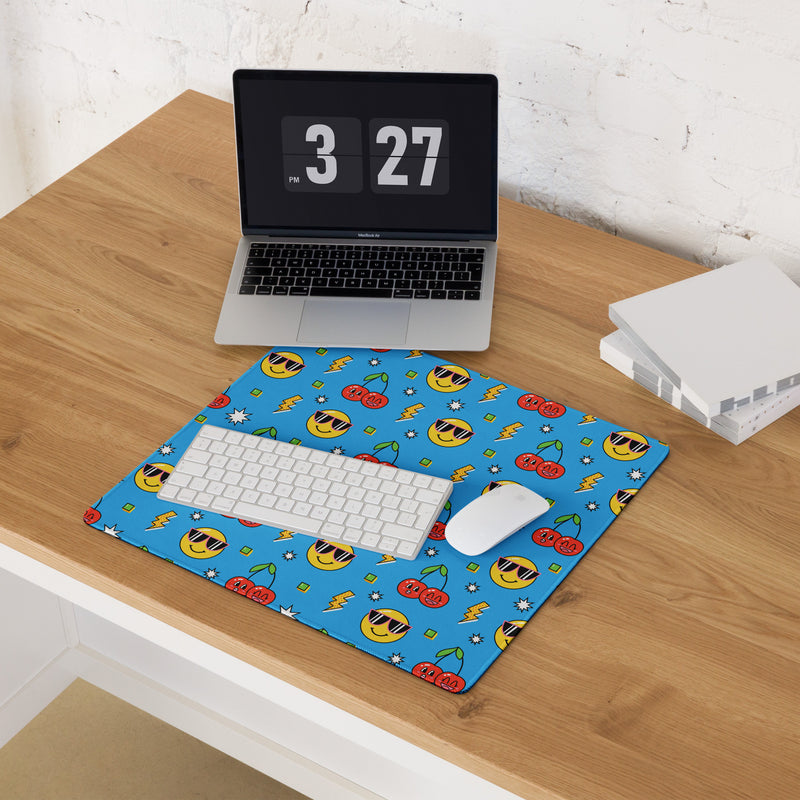 Tapis de souris gaming XXL - Cool smiley