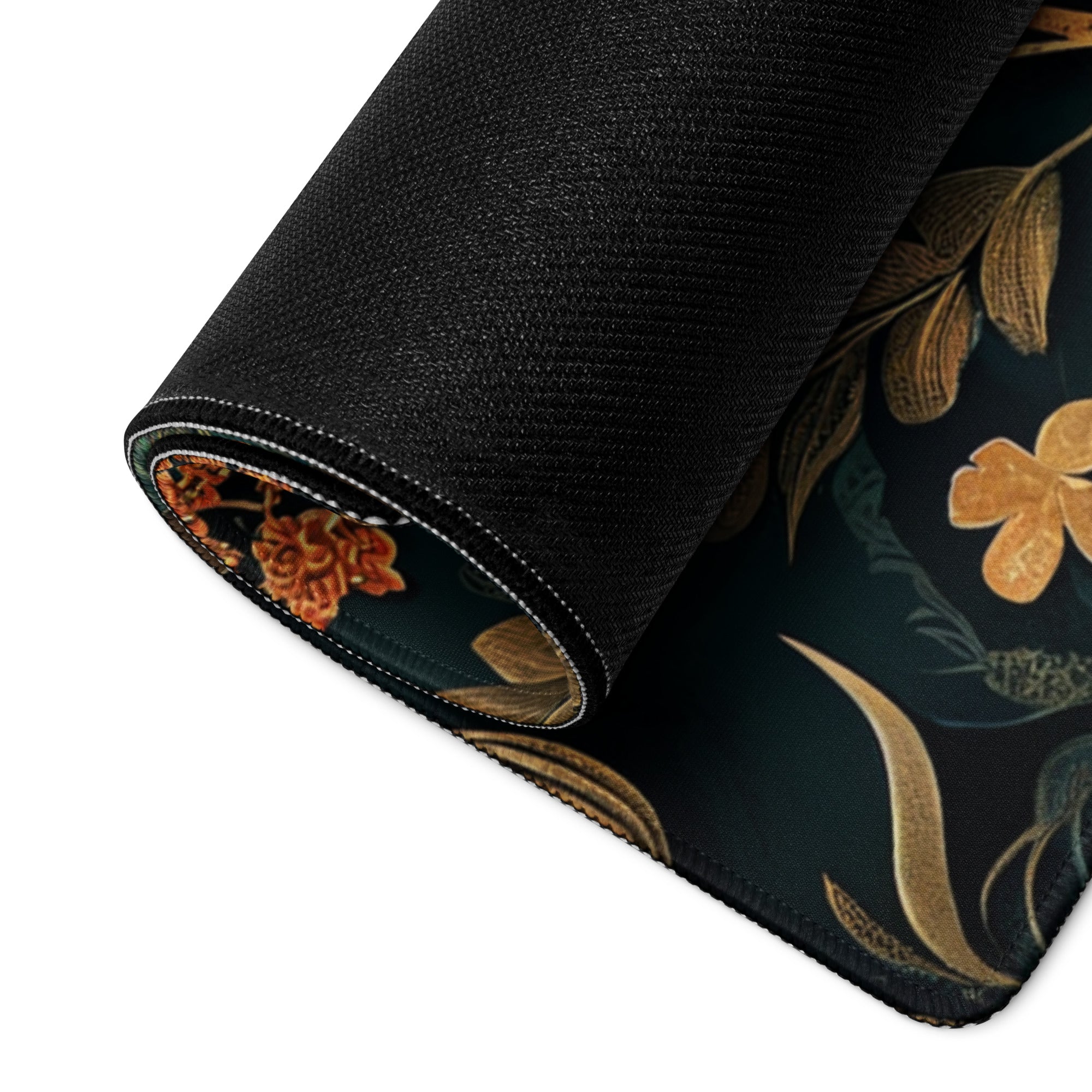 Tapis de souris gaming XXL - Floral de luxe