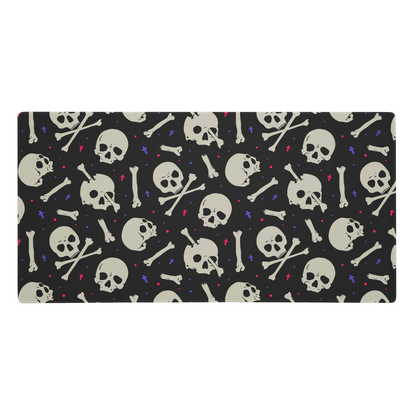 Tapis de souris gaming XXL - Têtes de morts