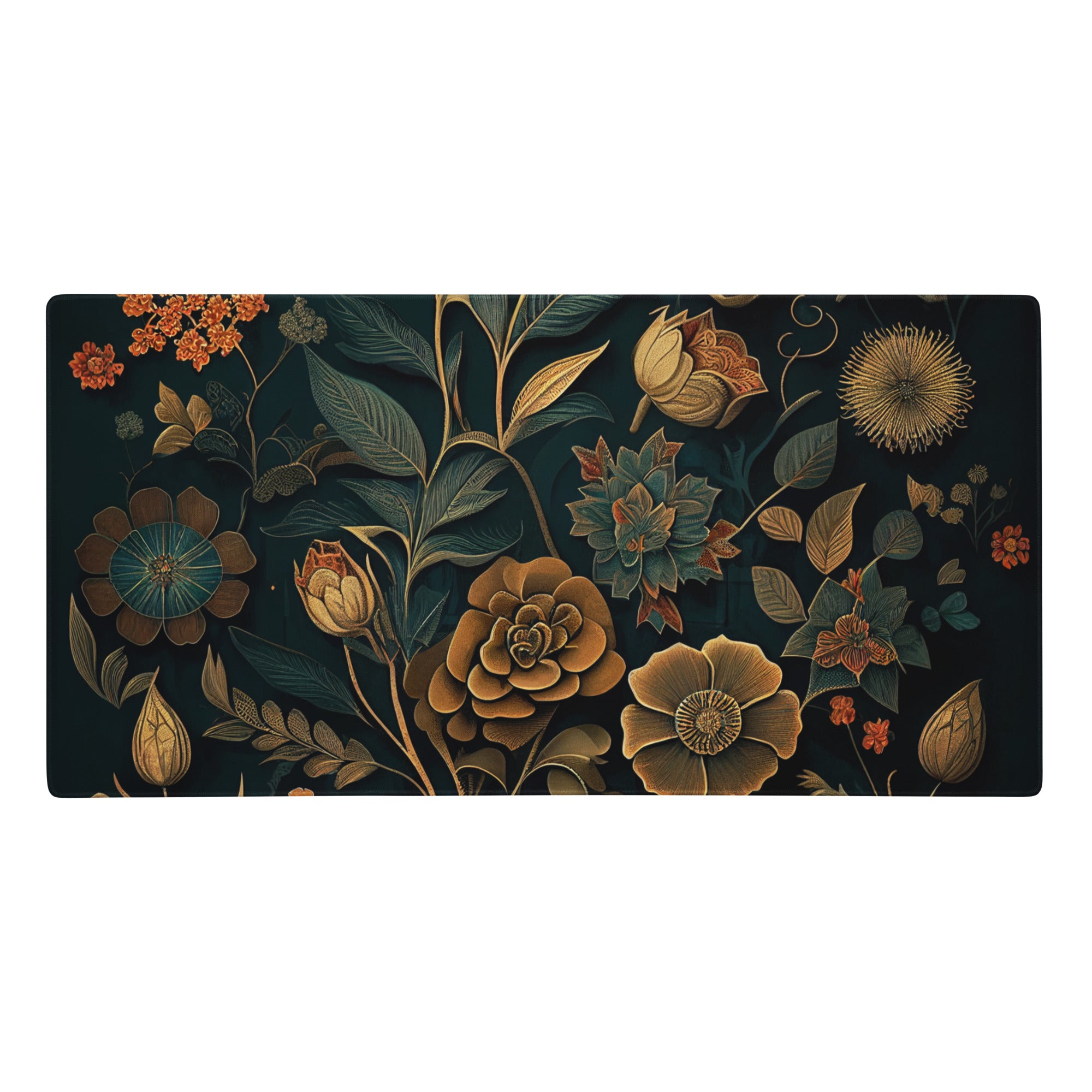 Tapis de souris gaming XXL - Floral de luxe