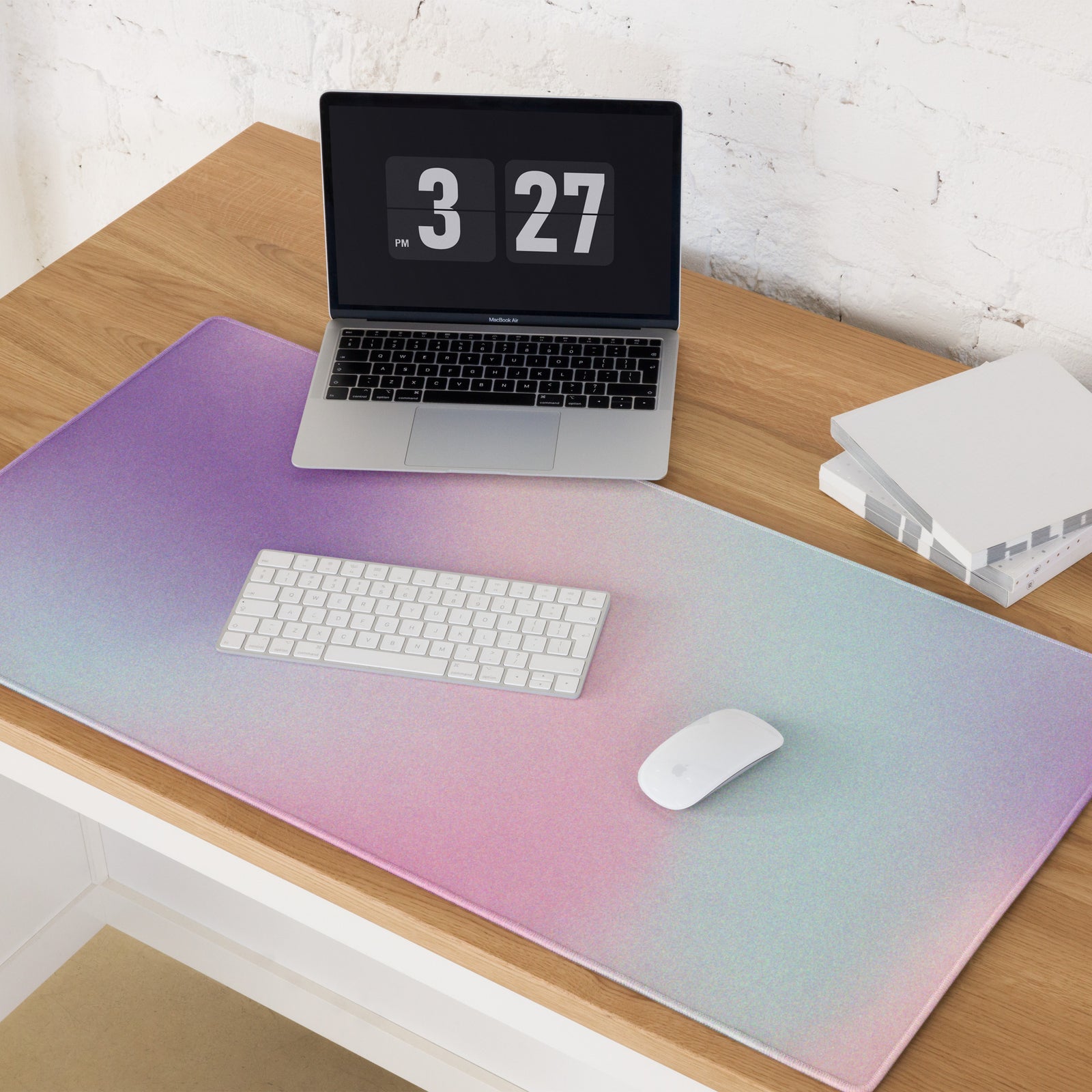 Tapis de souris gaming XXL couleurs pale