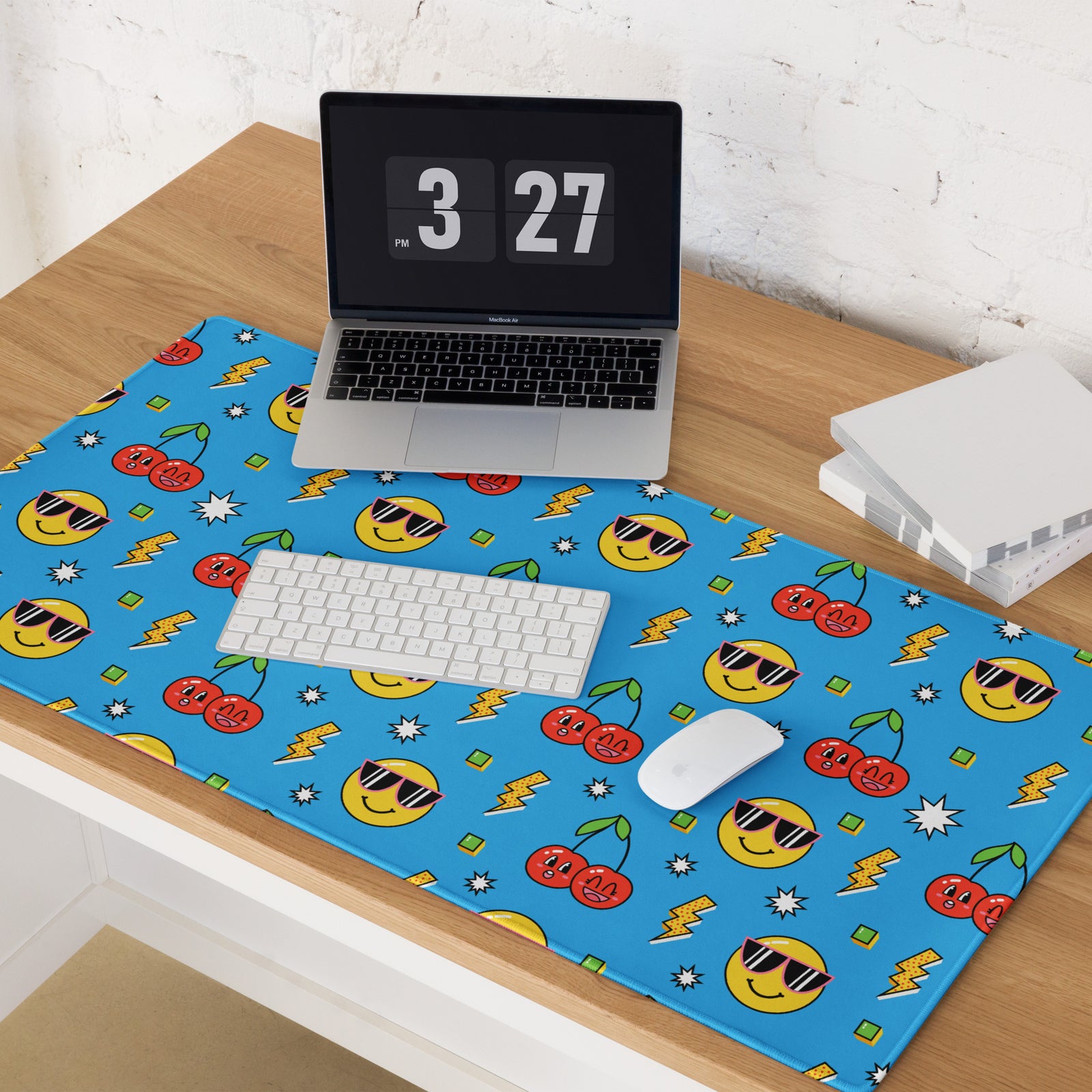 Tapis de souris gaming XXL - Cool smiley