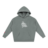 Hoodie belge original Le Pays de la Frite gris clair, sweat a capuche oversize CHT M Boutique