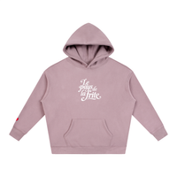 Hoodie belge original Le Pays de la Frite mauve, sweat a capuche oversize CHT M Boutique