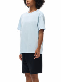 Mannequin de profil en t-shirt coton - longueur de manche et tombé du buste