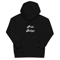Pull à capuche brodé pour enfants - "P'tit Belge"