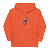 Pull à capuche brodé pour enfants - Thunder Skull