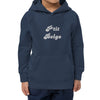 Pull à capuche brodé pour enfants - "P'tit Belge"