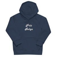 Pull à capuche brodé pour enfants - "P'tit Belge"