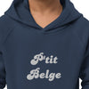 Pull à capuche brodé pour enfants - "P'tit Belge"