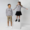 Pull à capuche brodé pour enfants - Thunder Skull