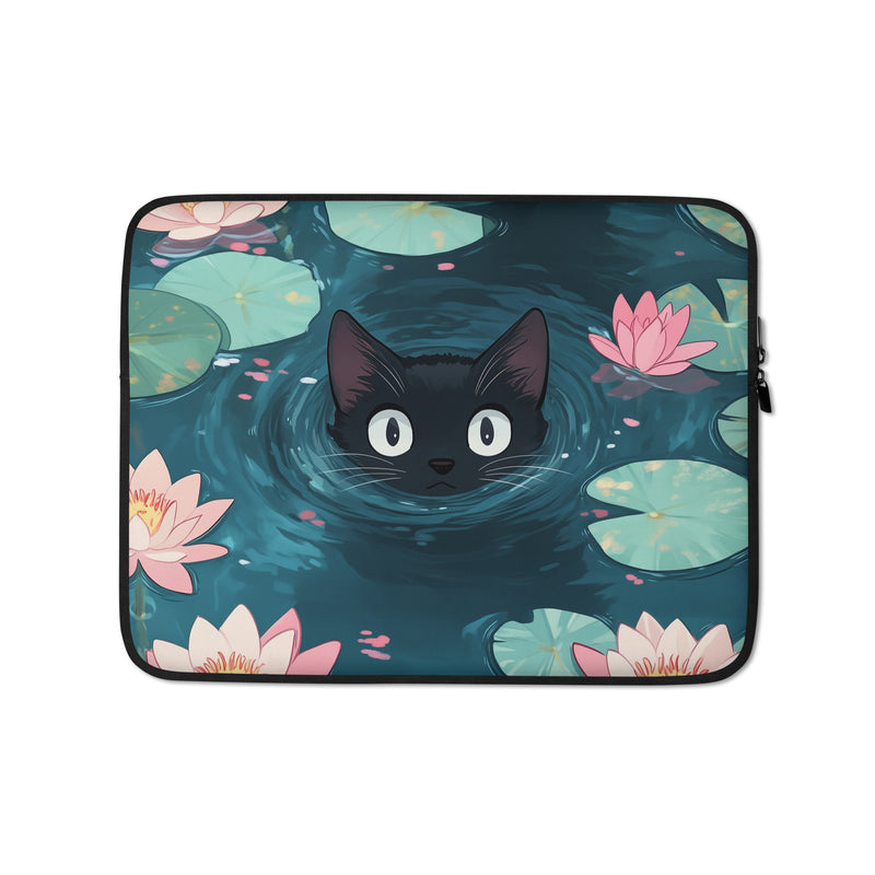 Housse ordinateur 13 pouces et 15 pouces - Chat Art