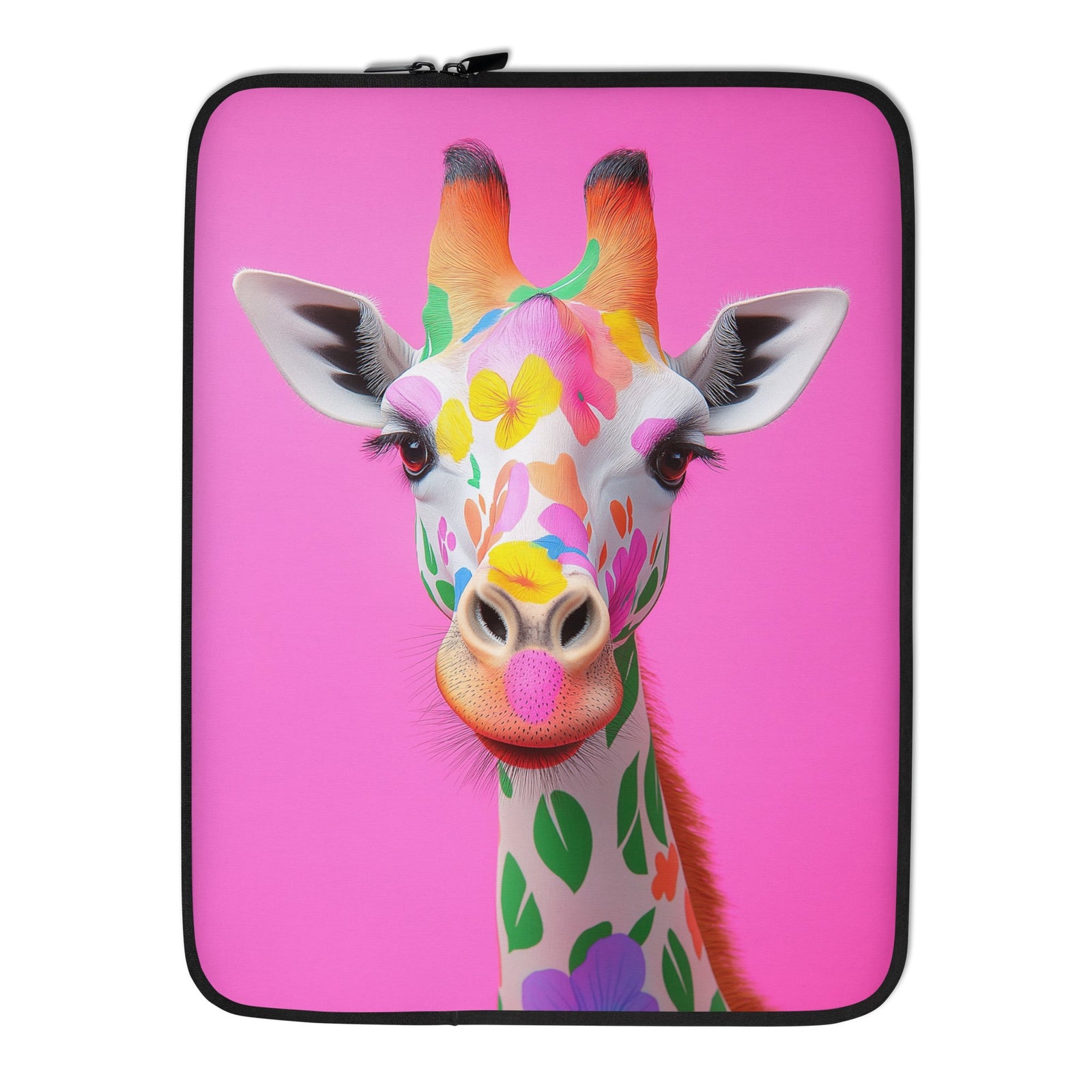 Housse ordinateur 13 pouces et 15 pouces - Giraffe Art