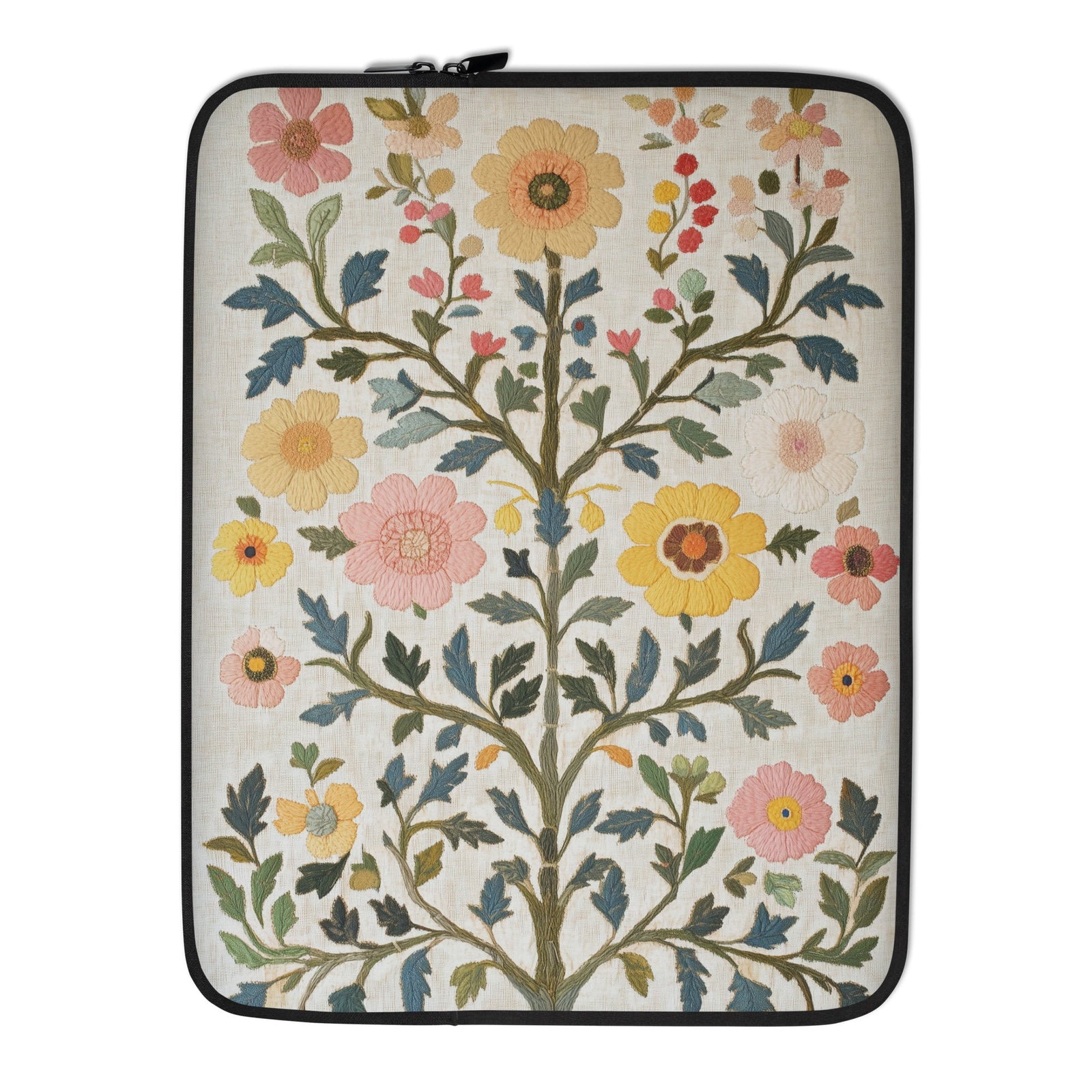 Housse ordinateur 13 pouces et 15 pouces - Fleurs Art